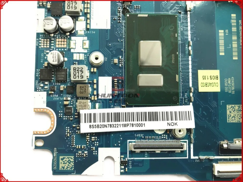 Высокое качество FRU:5B20N78322 для Lenovo Ideapad 320S 14IKB материнская плата LA E541P SR342 I5 7200U DDR4 2 ГБ