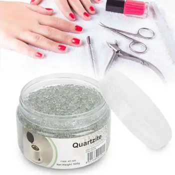 

500g Clear Glass Balls for High Temperature Nail Steriliser Box Silica Sand Beads ac