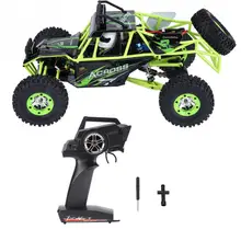 4WD 2,4 ГГц 50 км/ч 12428 гоночный автомобиль 1/12 Масштаб дистанционного управления электрический автомобиль RC Гусеничный автомобиль игрушка светодиодный свет США 100-240 в детские подарки