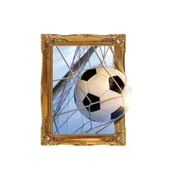 3D Наклейка на стену «футбольный мяч» креативная переводная картинка на стену росписи спальня детская комната Съемный футбольный мяч стены