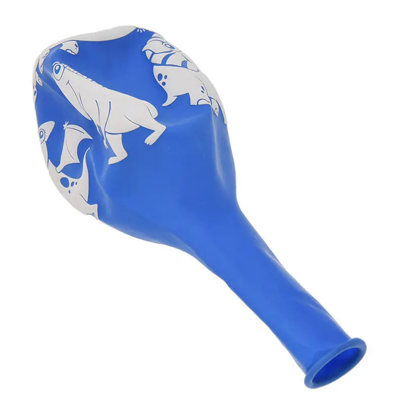 

10Pcs Cartoon Dinosaur Printing Balloon Multicolor Kids Balloon Safety Latex Lovely Birthday Festival Event Party Decor