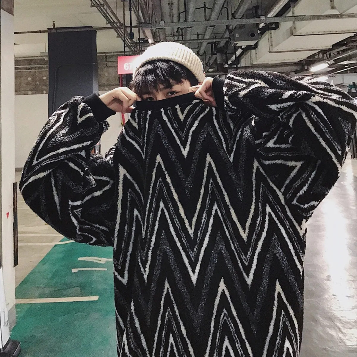 Autumn And Winter Men's New Personality Fashion Wild Long