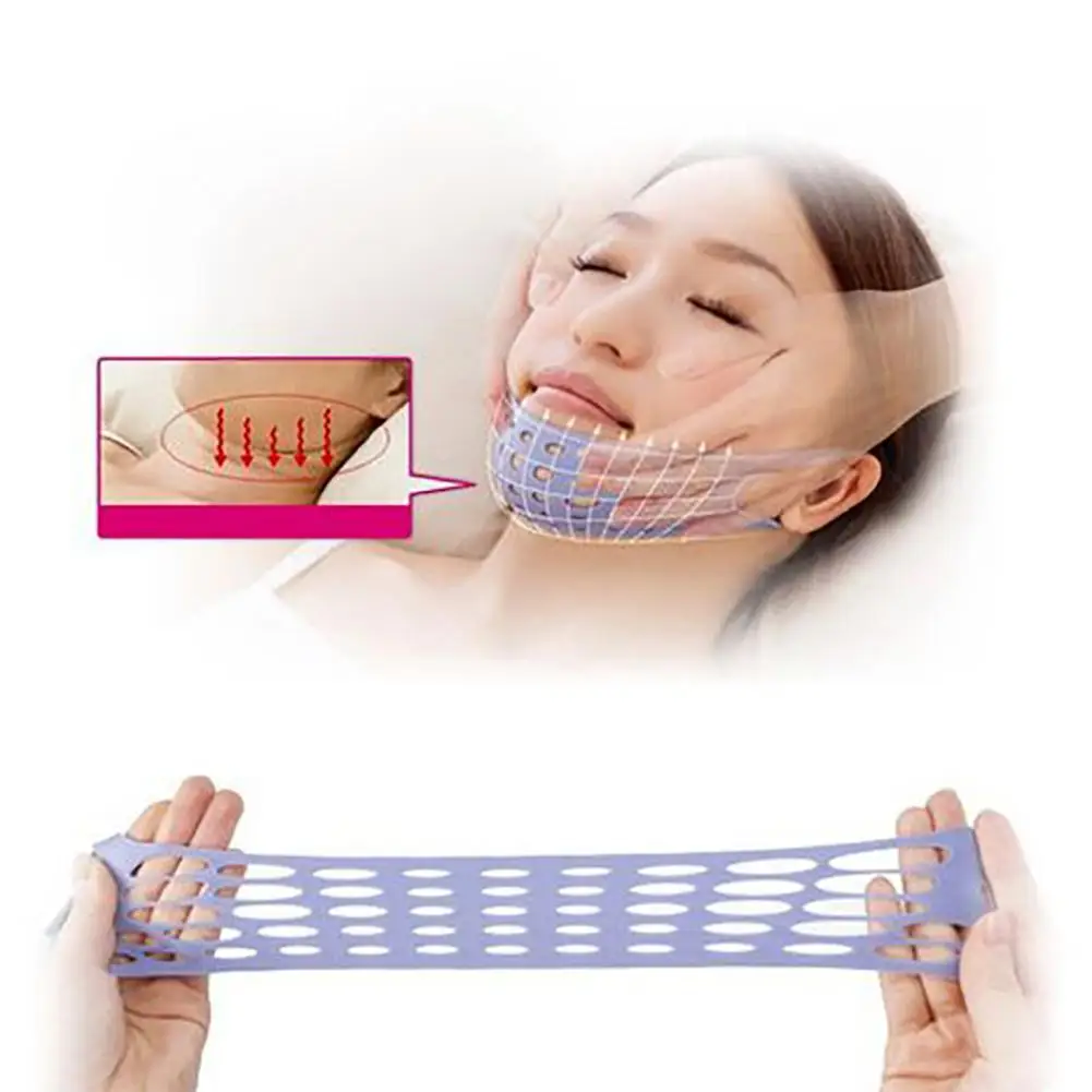

Anti Wrinkle V Face Face Lift Tools Shaper Slimming Mask Belt Chin Cheek Lift Up Bandage Strap Face Lift Tools New