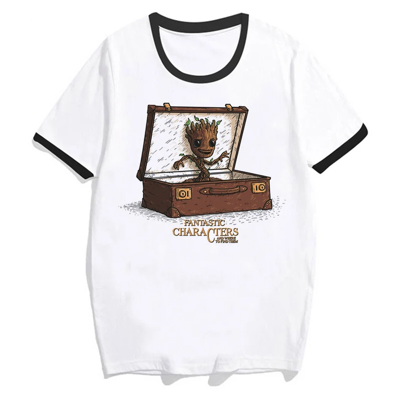 

groot 2019 News High quality Male tshirt Fashion Custom man's T-shirt Graphic Tees shirt tops MR68