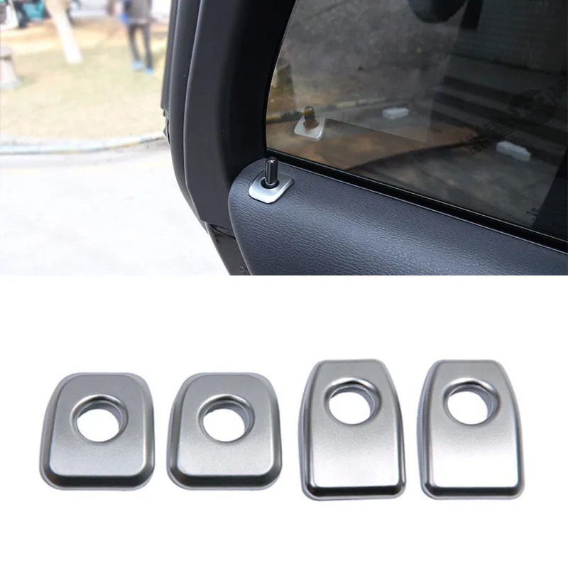

Car Door Lock Knob Grommet Ferrule Covers Trims For BMW X5 F15 X6 F16 2015~2018