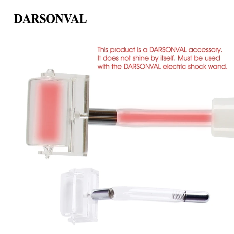DARSONVAL 1Pcs High Frequency Facial Roller Glass Tubes Electrodes