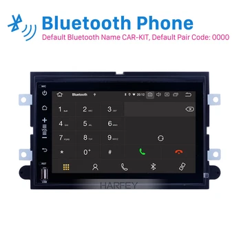

Harfey Car HD Android 9.0 Navi DVD GPS Dash Auto Radio for Ford Mustang 2005-2009 with 3G WiFi Bluetooth OBD2 Rearview Camera