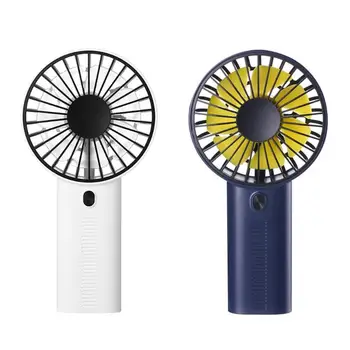 

Portable USB Charging 2 in 1 Cooling Fan Mini Handheld Ventilator Ventilation Fan 7 Leaf Blade Desktop Air Cooler