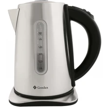 Чайник электрический GEMLUX GL-EK-777S(мощность 2200 Вт, объем 1,7 л, корпус из нержавеющей стали, функция установки и поддержания температуры