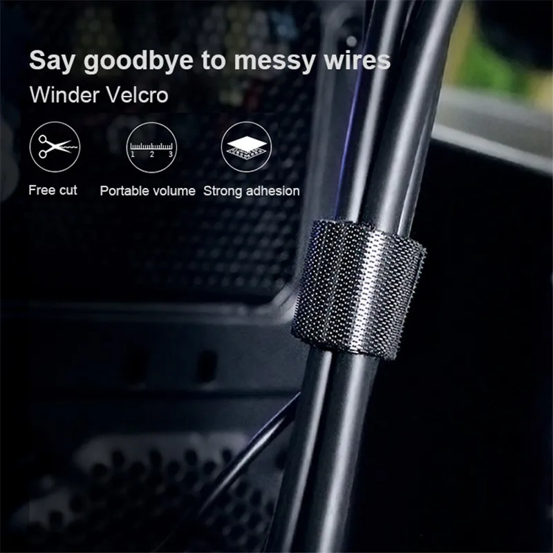 Robotsky провод зажим для намотки Кабельный органайзер держатель наушников мышь шнур протектор для кабеля передачи данных управление для Xiaomi iPhone samsung