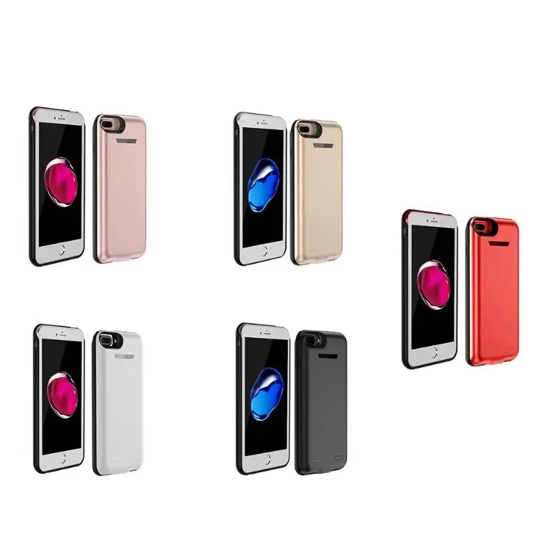 

D709 5500mAH Magnetic Suction Back Power Bank Charger for iPhone 6/6s/7