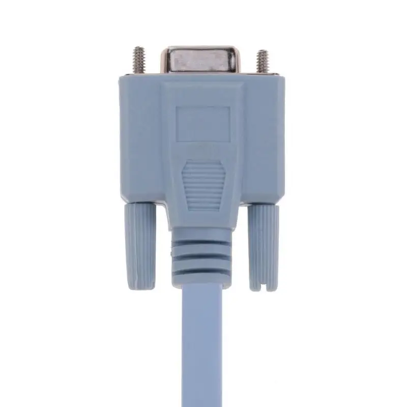 Консольный кабель RJ45 Ethernet к RS232 DB9 COM порт последовательные женские роутеры