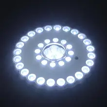 41 пластиковый светодиодный супер яркие лампы ABS дисковые Лампы Зонтик Кемпинг аварийные палатки газон сад открытый приключения освещение