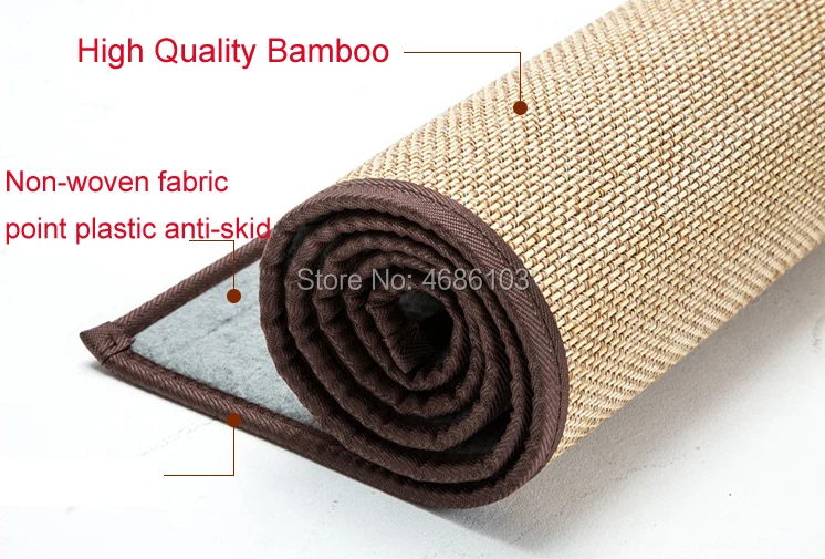 Size 50x200cm kids room carpet nordic Bamboo floor carpet bedroom mat yoga mat carpets for living room Size 50x200cm kids room carpet nordic Bamboo floor carpet bedroom mat yoga mat carpets for living room