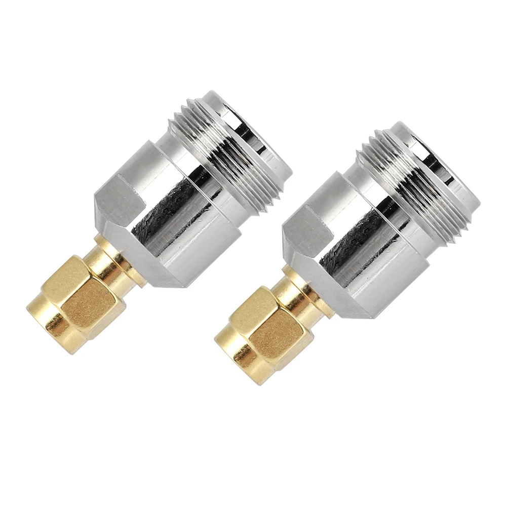 2 шт. N к SMA Коннектор n тип гнездо Штекер РЧ Коаксиальная антенна