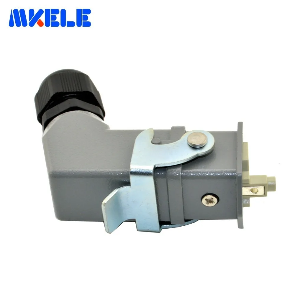 

Hoge Kwaliteit Pin 10a 250 V Ha Serie Zware Connector Industriele Rechthoekige Luchtvaart Connector Plug Mk-ha-004-14