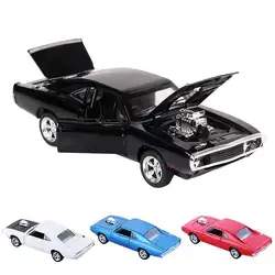 1:32 Dodge зарядное устройство литая металлическая модель автомобиля звук и свет Тяговая игрушка автомобиля