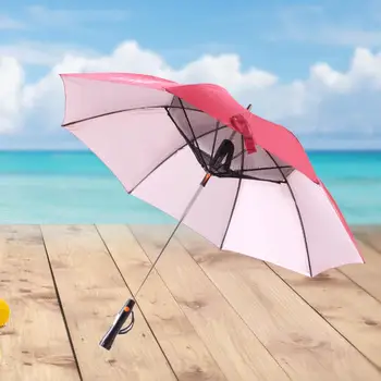 

Umbrella With USB Fan New Creative Long Handle Umbrella Summer Cooling Down Umbrella UV Sunscreen Creative Umbrella