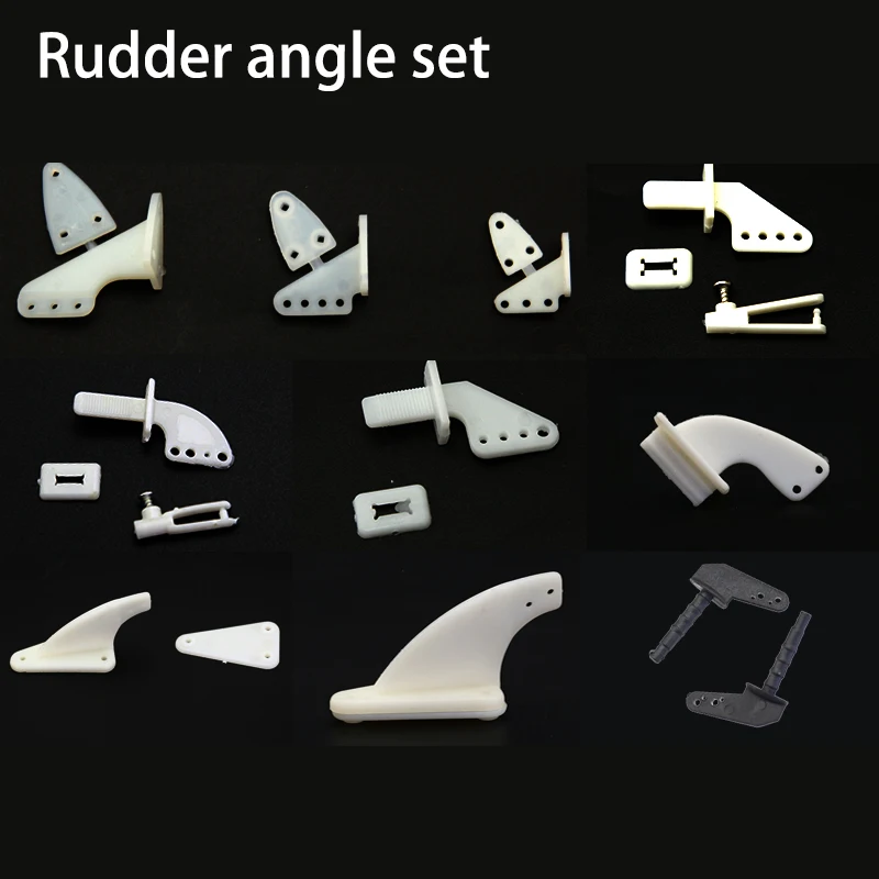 

20 sets Self-Lock Nylon Control Horn and Clevis set Rudder Servo ailerons elevators For RC fixed wing airplane
