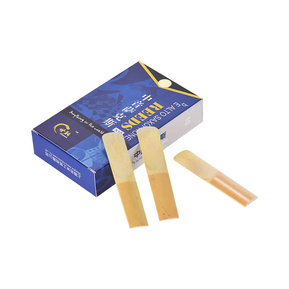 10pcs/ Box Classic Eb Alto Saxophone Reeds Professional Sax Reeds