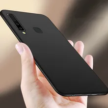 Мягкий черный чехол ТПУ для samsung Galaxy A70 A60 A50 A40 A30 A20E A10 M20 ультра тонкий роскошный кожаный прочный гладкий на ощупь чехол для A7 A750 A9S