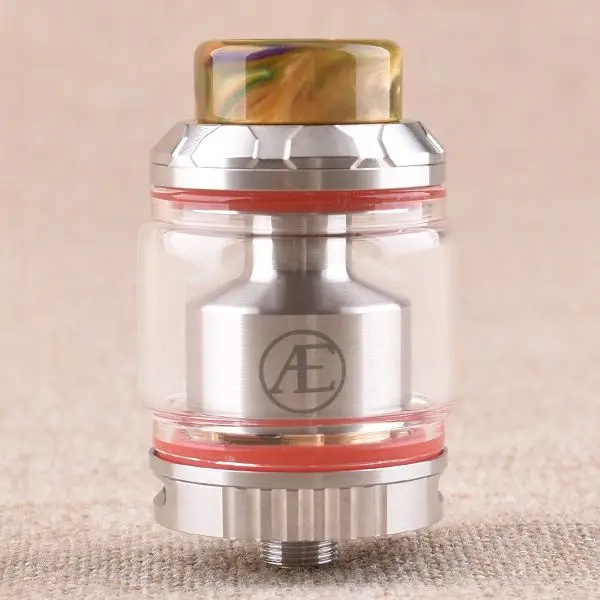 

ShenRay Art Elite 316SS RTA Rebuildable Tank Atomizer 2.5ML/3.5ML 316SS tank rta tank glass tank - Silver
