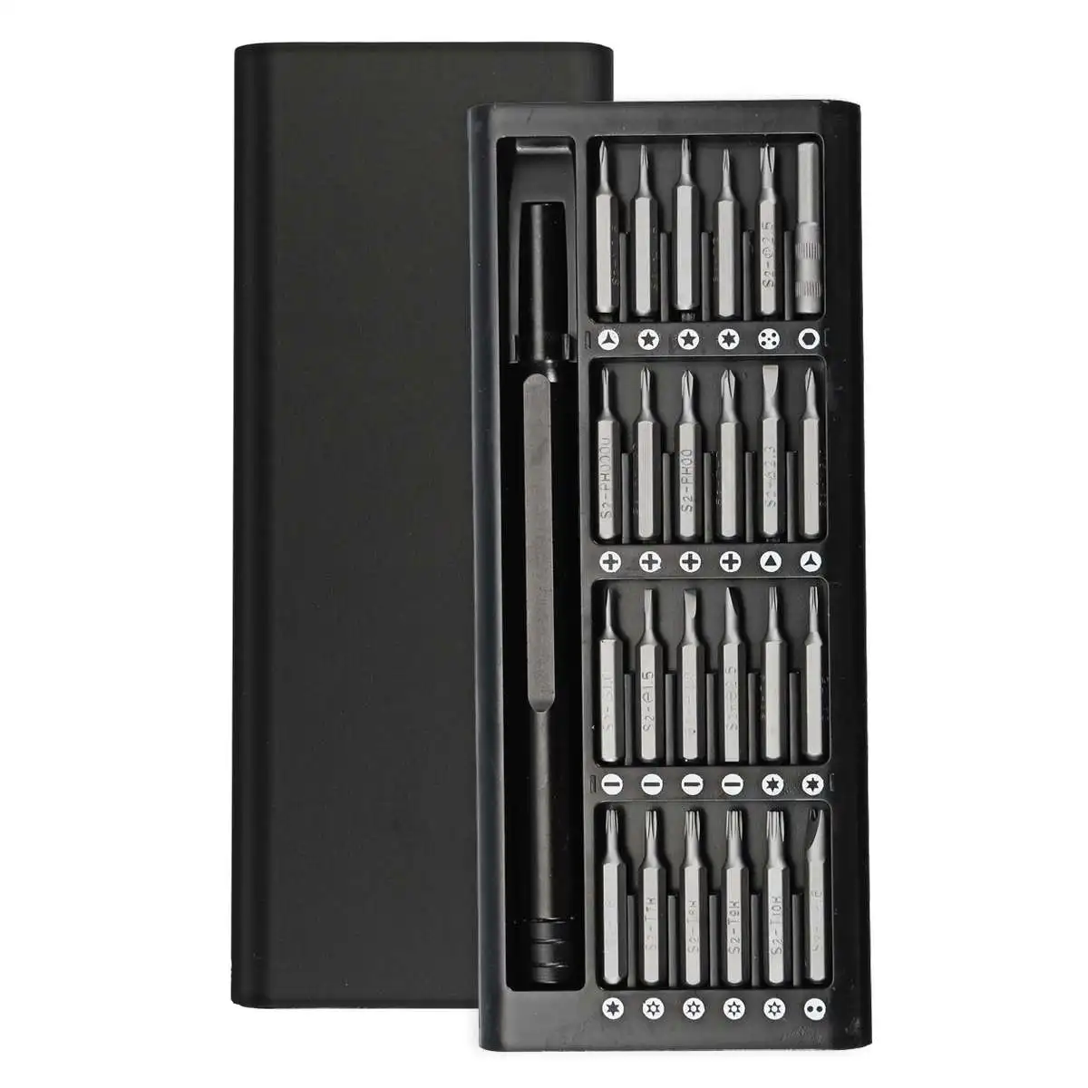 

24 in 1 Multi-function Tool Steel Aluminum Alloy Screwdrivers Set 60HRC Magnetic Screwdriver Repair Kit Cases Hand Tool Sets