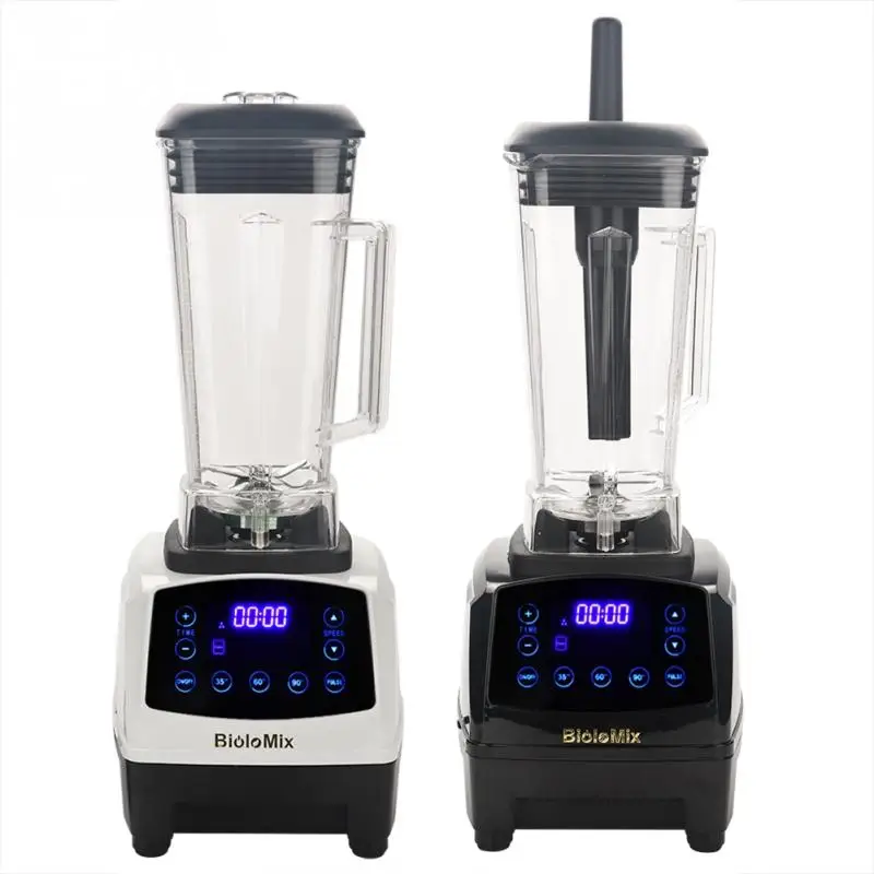 

2L Electronic Commercial Blender Food Processor Mixer Touch control Heavy Duty Commercial Blender Smoothie Juicer For Home