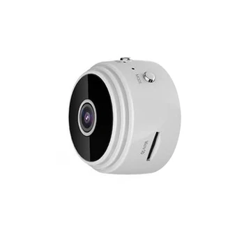 

Portable Mini WiFi HD 1080P Camera Metal Case Cameras Night Vision Cam with Holder