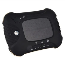 Черный портативный очиститель воздуха на солнечной энергии увлажнитель воздуха очиститель для дома автомобиля офиса