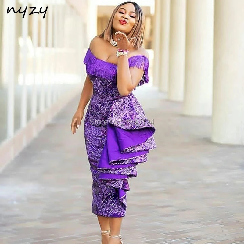 white and purple dresses