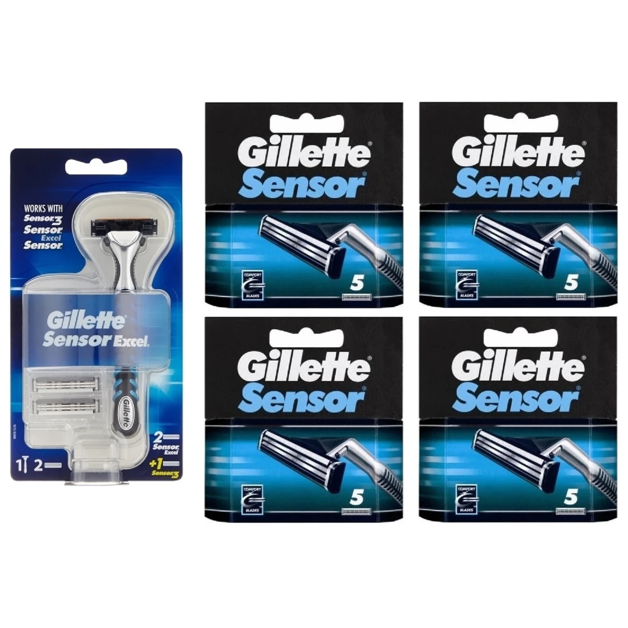 lames gillette sensor 3