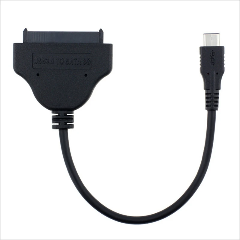 

0.2M Type-C USB 3.0 Male To Sata 22Pin 2.5 Inch Hard disk SSD Cable Adapter Converter Support OTG Function For Macbook
