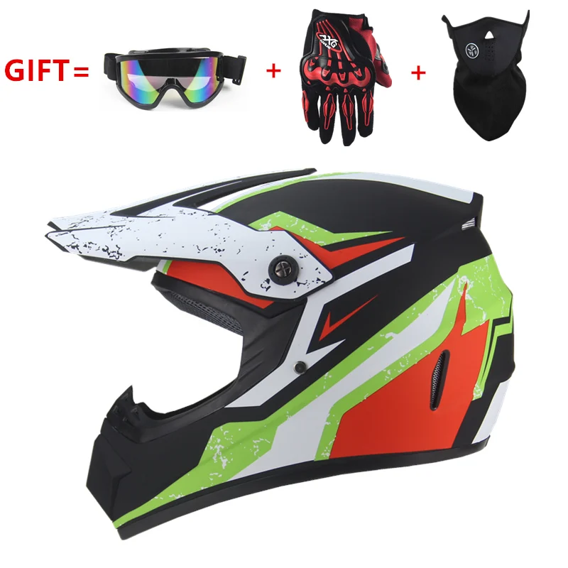 

Super Light Helmet Motorcycle Racing Bicycle Helmet Cartoon Children ATV Dirt bike Downhill MTB DH cross Helmet capacetes
