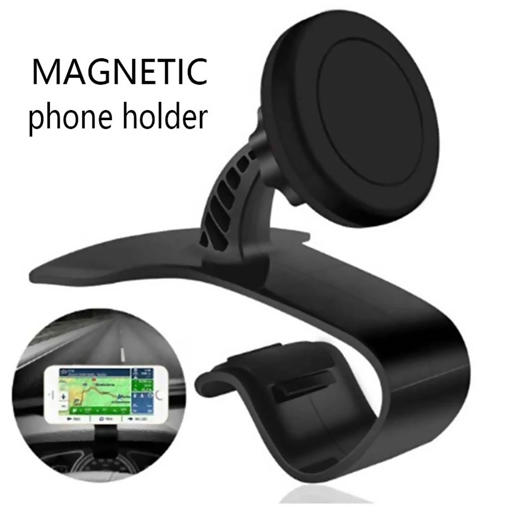

Universal 360 Degree Rotating Car Phone Holder Magnetic Stand Clip Cradle Adjustable Dashboard Phone Mount Stand Holder