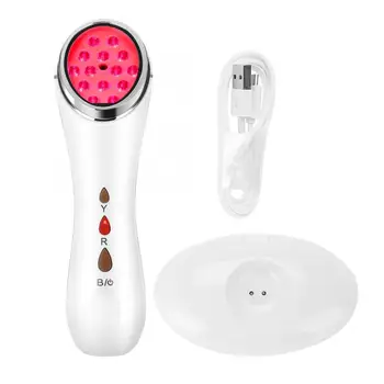 

LED Facial Skin Tightening Tender Acne Removal Light Therapy Phototherapy Light Face Cleaning Tool