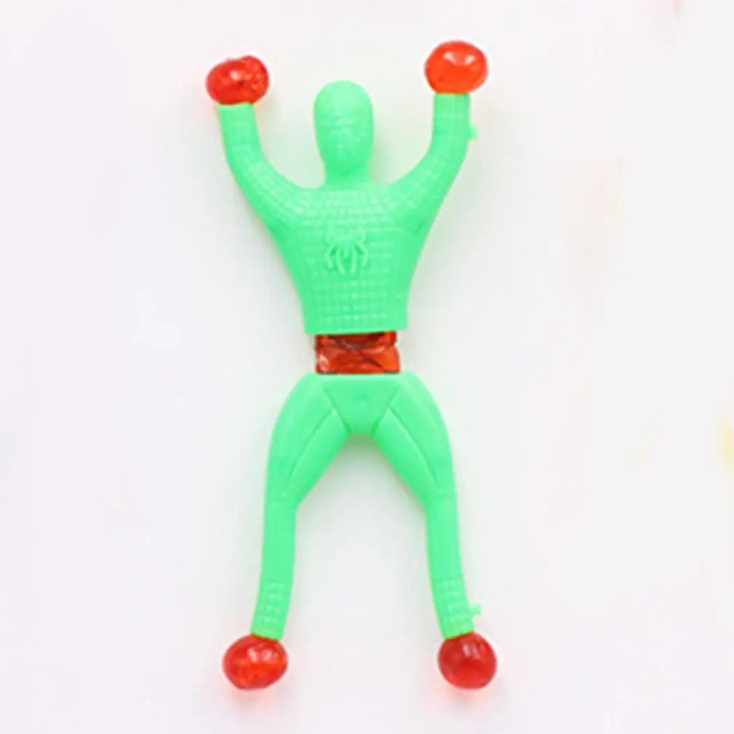Wall Climbing Sticky Force Figure Kids Toys Motive Gravitation Toy Funny Unique 