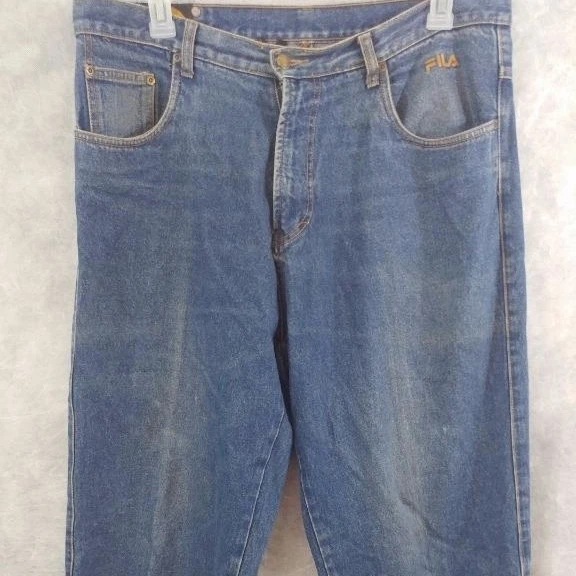 Fila Celana Jeans Pria Ukuran 38 