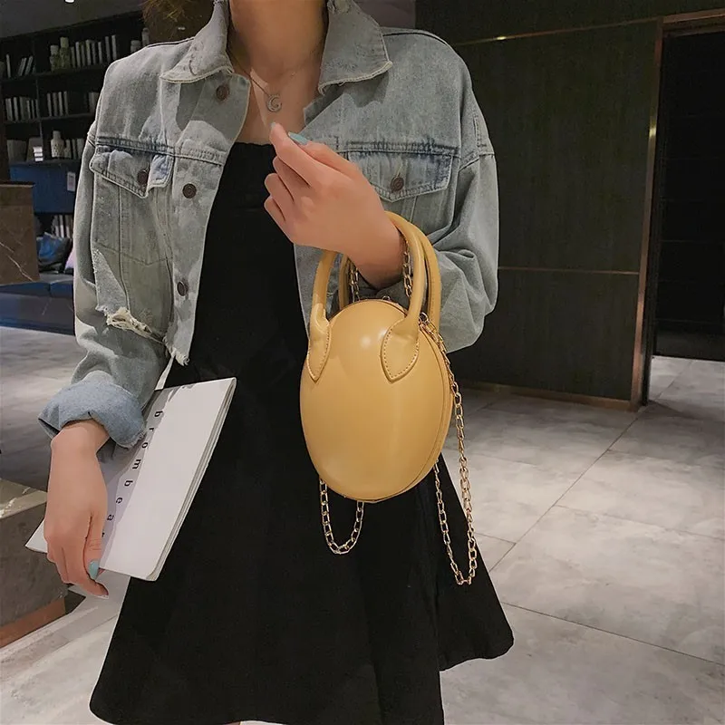 

Bolsos Mujer Luxury Handbags Women Bags Designer New Quality PU Leather Purses For Girls 2019 Fashion Egg Tote Bags Sac A Main