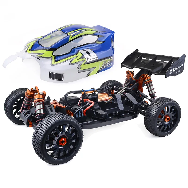 

1/8 Scale 2.4GHz Wireless Remote Control RC Car 112km/H 4WD Brushless Buggy 120A ESC 4274 Brushless Motor RC Racing Drift Car