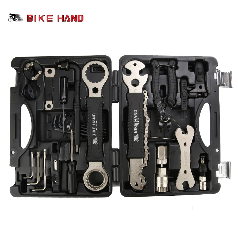 

Multifunction Tools Repair 18 In 1 Kit Box Set Multi Wrench Hex Screwdriver For Mountain Bike Road Cycling Tire Chain Spoke