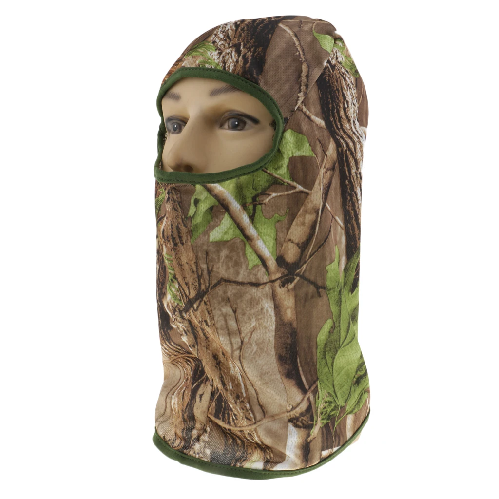 

1 Pcs Hunting Balaclava Tactical Full Face Mask Camouflage Breathable Nylon Hat Cap For Fishing Hiking Cycling