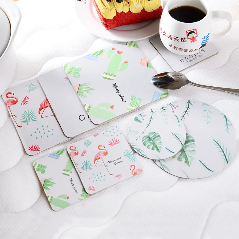 

Non-slip Table Decoration Bowl Mats Insulation Placemat Tableware Pad Coasters 1PC Thickened Paperboard Kitchen Accessories