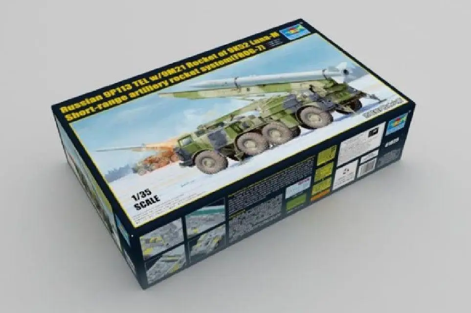 Trumpeter 1/35 01025 русский 9P113 тел w/9M21 ракета 9K52 Luna-M | Игрушки и хобби