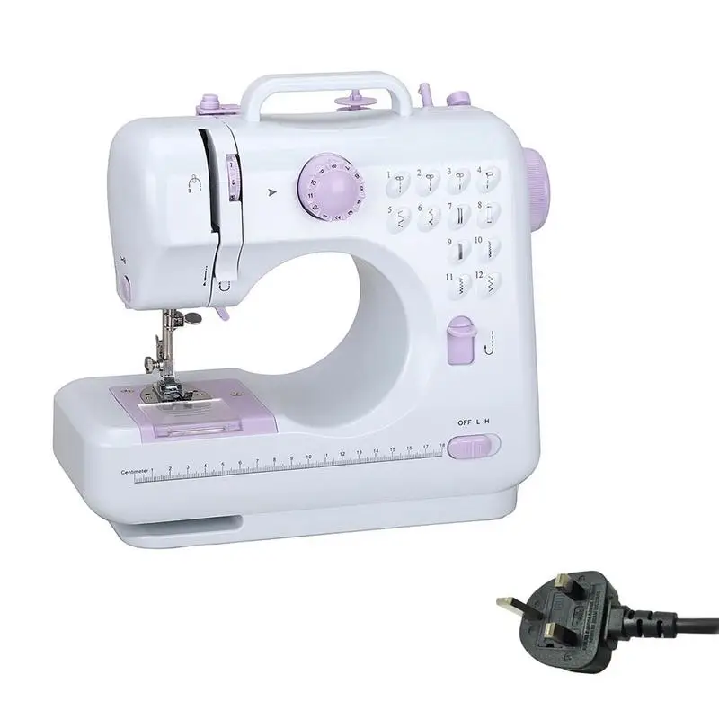 

Mini Sewing Machine Household 12 Stitch Version Adjustable Multi-Function EU/UK/US Plug Electric Sewing Machine maquina de coser