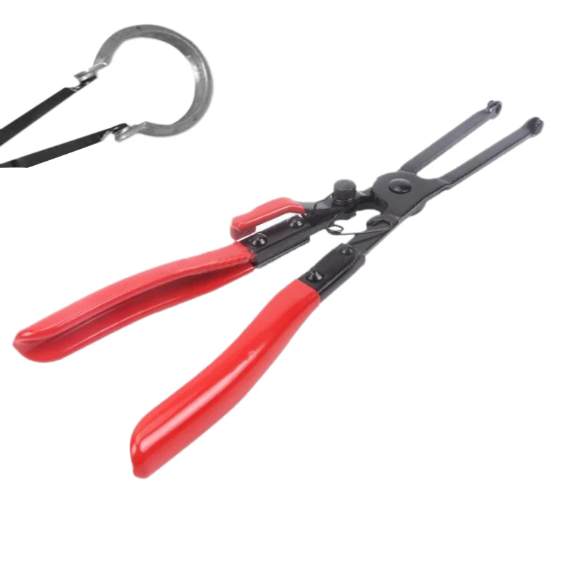 

Extra Long PSA Exhaust Pipe Clamp Pliers Tool Set Garage Tool Bent Handle Multifunctional Exhaust Pipe Clamp for Citroen Peugeot