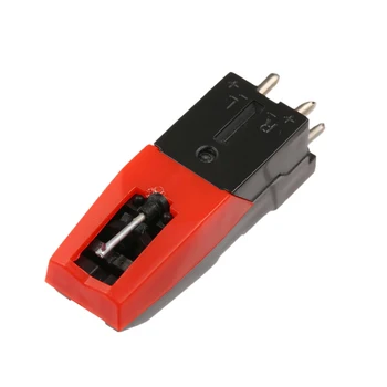 

1 Pc Vinyl Recorder Cartridge with Needle Stylus Replacement for Record Player w/ Protect Cover
