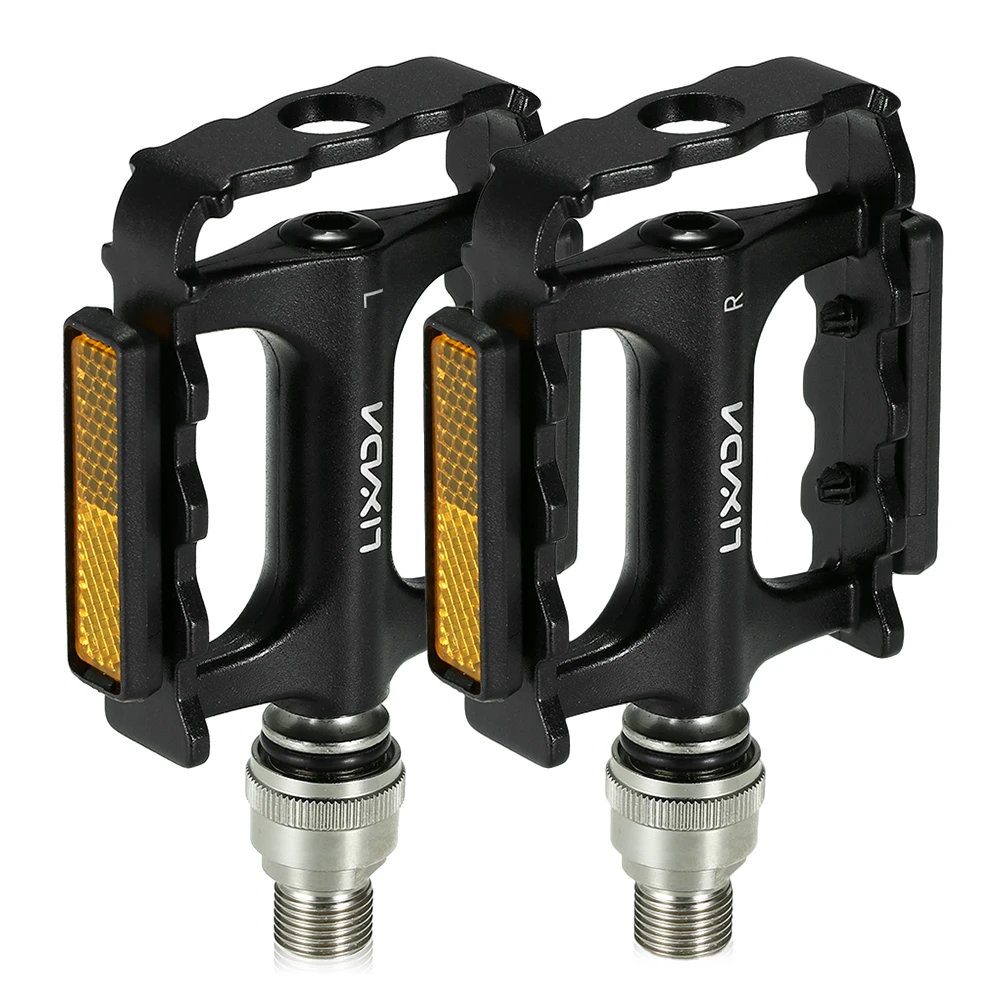 

Bike Quick Release Pedals MTB Bike Bicycle Cycling Platform Pedal with Pedal Extender Adapter