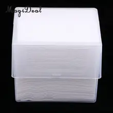 50 листов хлопковых подушечек косметические салфетки для снятия макияжа с лица очищающие салфетки для ногтей