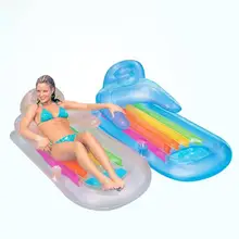 Надувной плавательный поплавок кровать ПВХ бассейн вечерние поплавок для взрослых трубка плот малыш плавательный круг лето водные игрушки